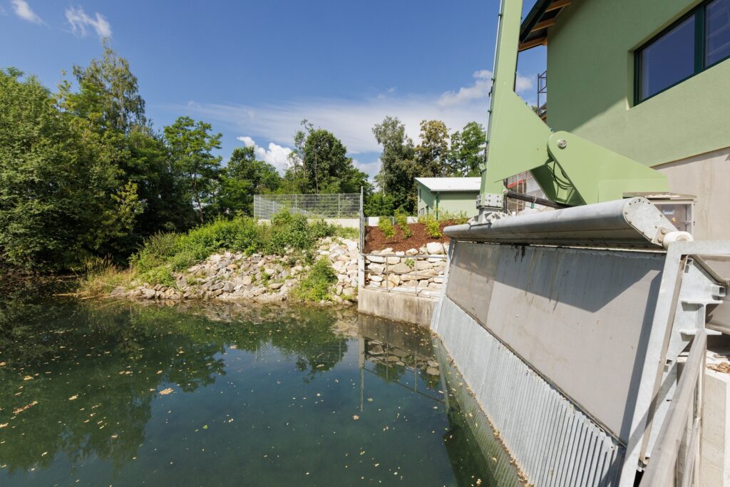 Ansicht der Pumpanlage des Gemeindeabwasserverbandes Krems