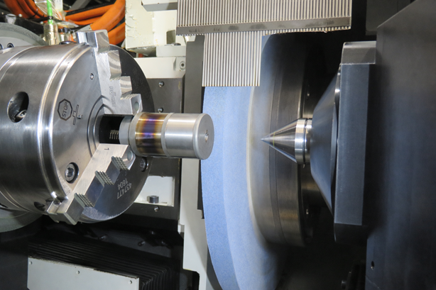 Metallisches Werkstück in einer Maschine